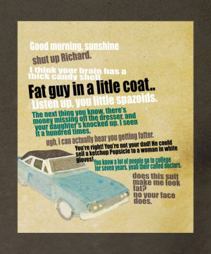 Tommy Boy movie quote poster 12x15 request by studiomarshallarts, $15 ...