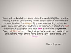 shane koyczan- 