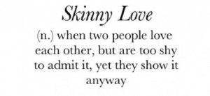 ... , but are too shy to admit it : Quote About Two People Love Shy Admit
