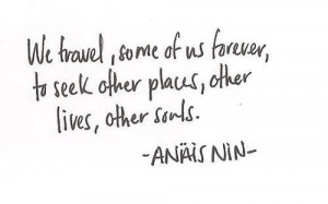To seek other places #travel #quotes