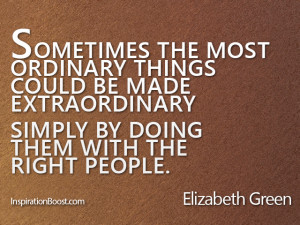 Extraordinary Quotes – Elizabeth Green