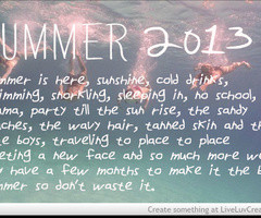 Tagged with summer 2013 quote