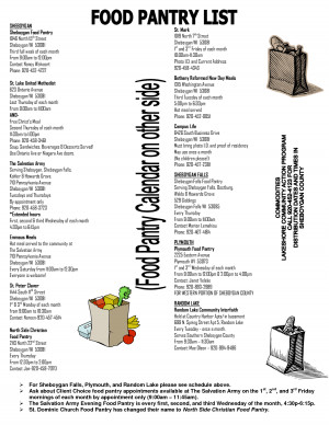 Food Pantries List picture