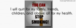 Quit Smoking Motivation Profile Facebook Covers