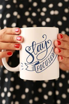 Stay Focused Mug - photographer gift idea