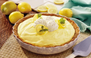Fluffy Triple-Lemon Pie - Sweet and tart, this cool pie tasted like ...