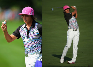 Rickie Fowler Is Wearing A Terrible Multi-Colored Shirt At The PGA ...