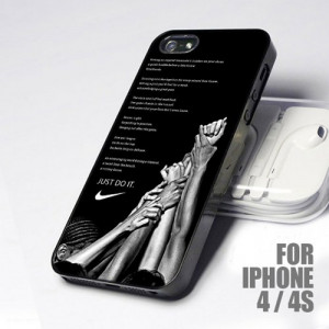 Nike Woman Basket Ball Quotes design for iPhone 4 or 4s case