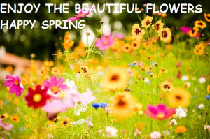 Enjoy the beautiful flowers! Happy Spring!