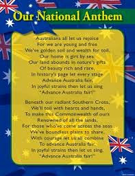 Australia National Anthem Lyrics - Australia Day 2015