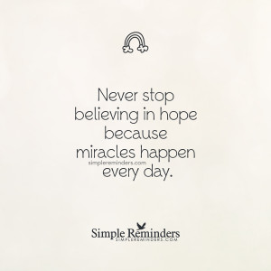 miracles happen every day by unknown author miracles happen every day ...