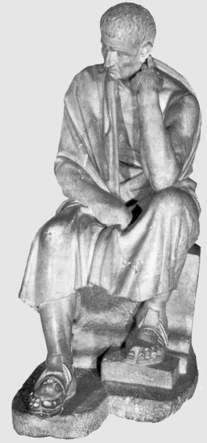 Aristotle is one of the major Greek thinkers, with Plato .