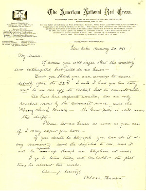Autograph Letter Signed, 4 pages 8vo, Glen Echo, [Maryland], May 10 ...