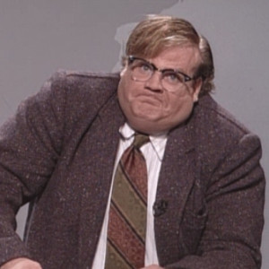 Chris Farley Bottles Up His Anger & Fumes On Saturday Night Live