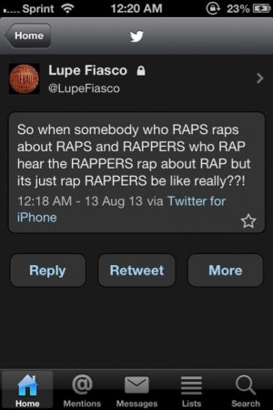 Lupe Fiasco CUSSING out fans on twitter