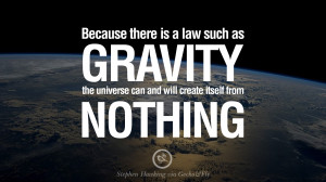 Is There a Such as the Law and Can Create From Nothing Universe Itself ...