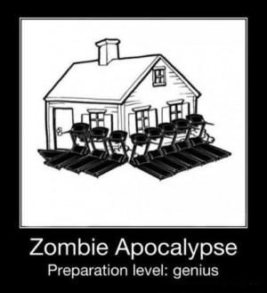 people for a zombie apocalypse, including my kid