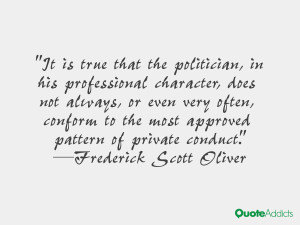 Quotes by Frederick Scott Oliver