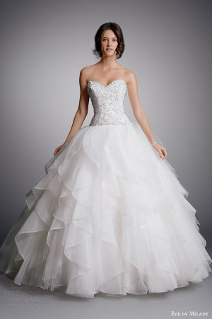 eve-of-milady-bridal-2014-strapless-ball-gown-wedding-dress-style-1516 ...