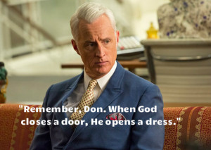 The final episode of Mad Men, 