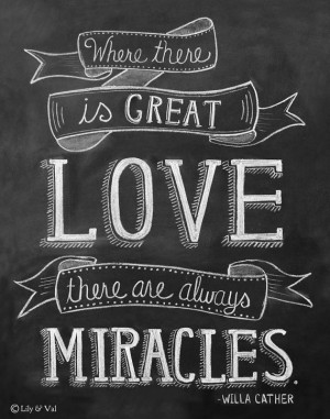 Print - Inspirational Quote Print - Love Quote Print - Chalkboard ...