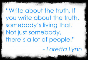 My inspirational songwriting quote for the day…