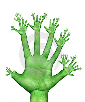 Weird Hand Royalty Free Stock Photo - Image: 7415165