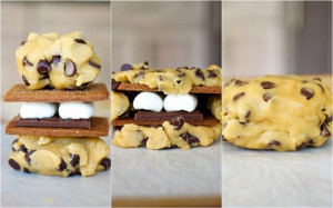 DIY cookies smores sweets tutorial tutorials desserts giant cookie ...