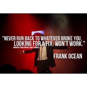 Frank Ocean Quote Tumblr Paul