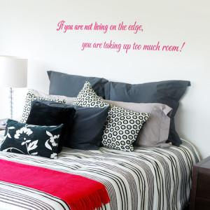 Home » Quotes » Live Life on the Edge! - Quote - Wall Decals
