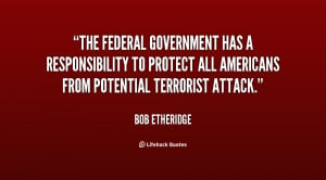 The federal government has a responsibility to protect all Americans ...