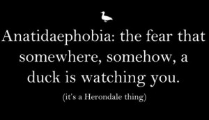 anatidaephobia