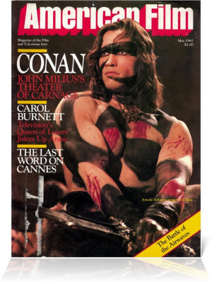 Conan the Barbarian - American Film May 1982 (1) Arnold Schwarzenegger