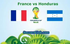 France vs Honduras Group E play France leads early