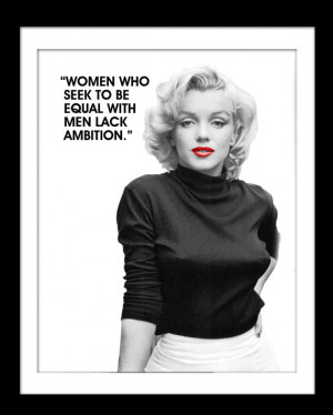 Marilyn Monroe Quote, 