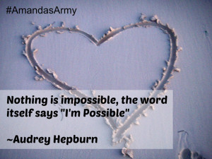 AmandasArmy is Kicking Cancer’s Ass – Inspirational Quotes