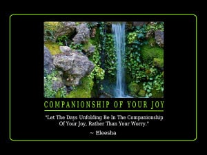 Companionship Quotes and Affirmations by Eleesha [www.eleesha.com]