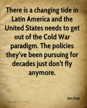 Latin America and the United States needs to get out of the Cold War ...