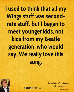 Quotes by Paul Mccartney