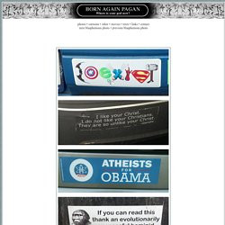 Secular Bumper Stickers