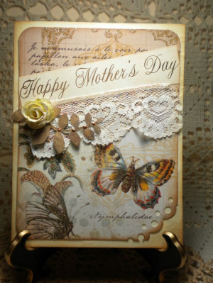 Victorian Mothers Day Cards | Vintage Style Card Happy Mother's Day