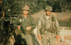 Lt. Col. Hal Moore and SGM Basil Plumley (circa 1966)