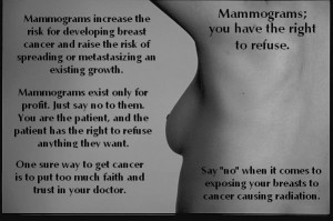 Mammograms cause breast cancer?
