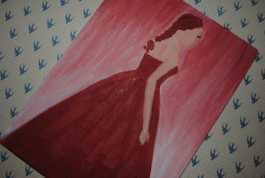 America Singer Elite, Selection Acrylic Dress Painting