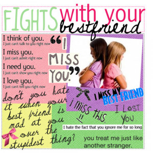 fights with your best friend