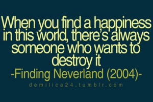 ... life pattern: finding neverland - quote - movie - when you find