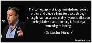 , and preparedness for peace through strength has had a predictably ...