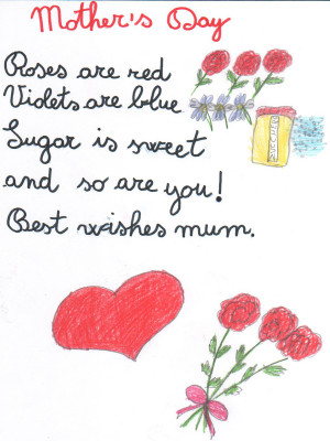 Mother’s Day 2015 Poems from Son and Daughter
