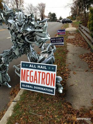 Too bad Megatron didn't win the elections