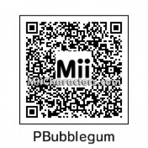 Tomodachi Life Adventure Time Mii QR Codes